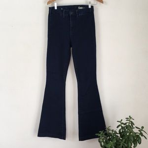 Gap 1969 Flare Dark Denim Jeans - Size 27
